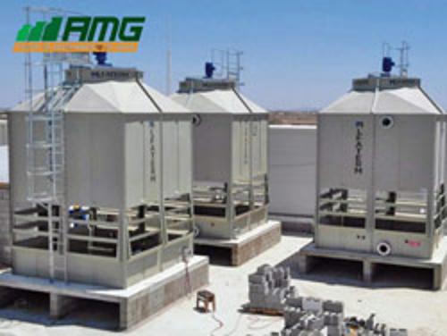 Montagem de Torres de resfriamento de água modelo 1070