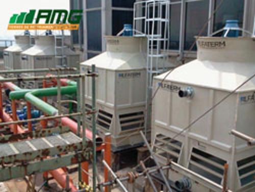 Montagem de torres de resfriamento de água modelo ASP 710