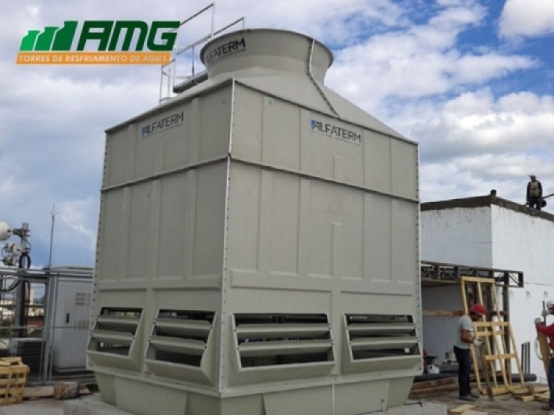 Manutenção de Torre de Resfriamento Pequena Itapevi - Torre para Resfriamento de água