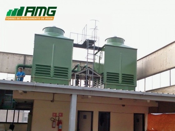 Restauração para Torre de Resfriamento de água para Injetoras Santa Isabel - Restauração para Torre de Resfriamento de água Industrial